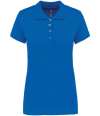 KB255 K255 Kariban Ladies Short Sleeve Piqué Polo Shirt light royal blue colour image